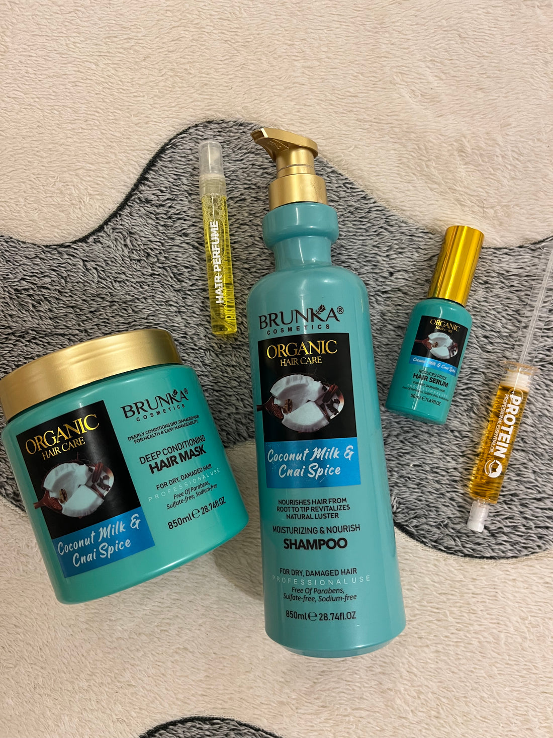 Brunka Kit Hair Care For Damaged and Dry Hair