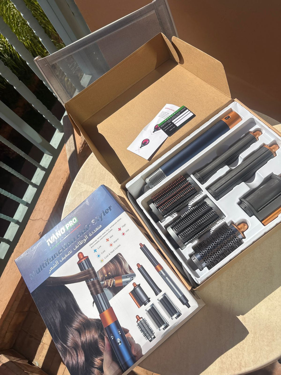 IVANO PRO  multifunction hair styler 6 in 1