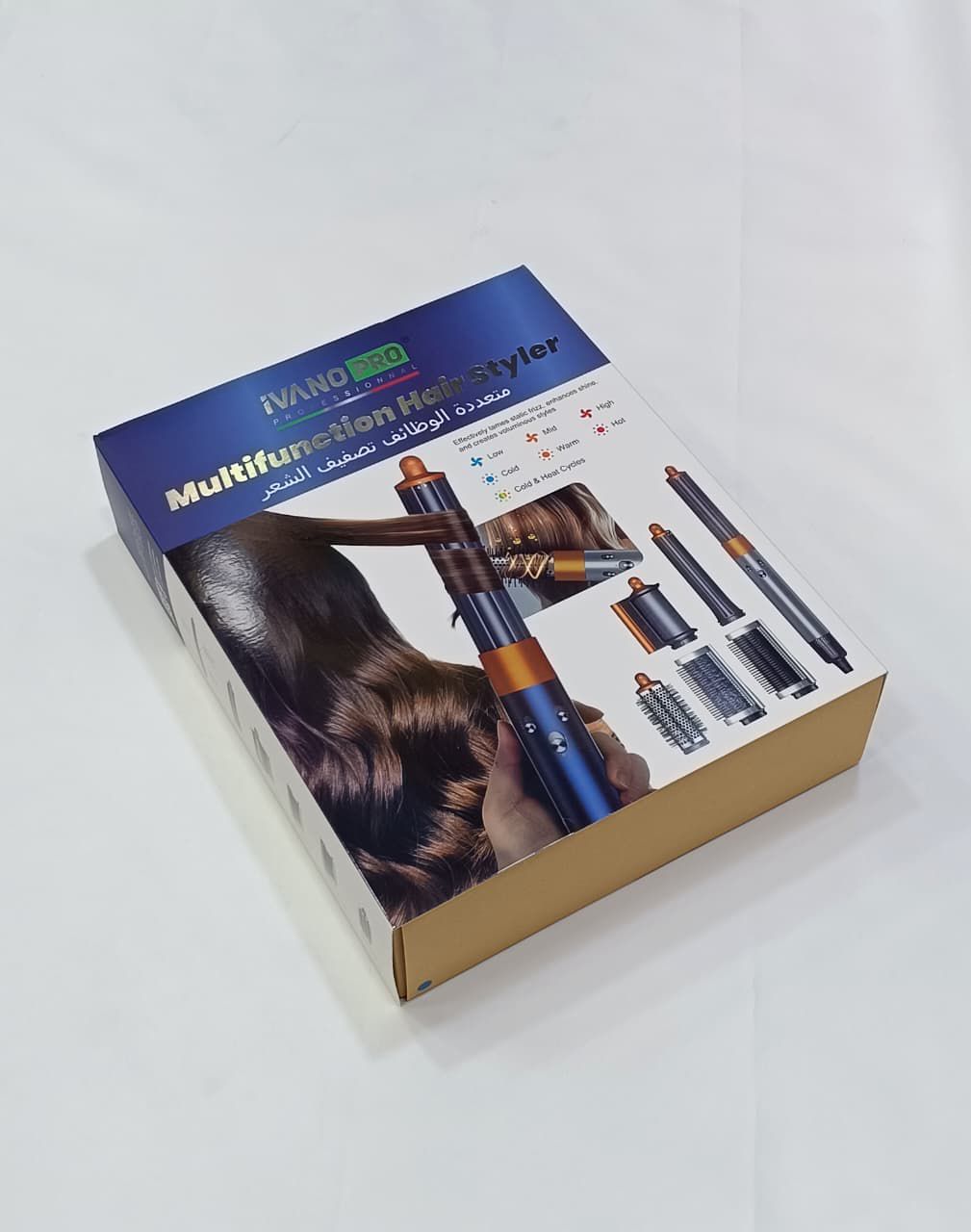 IVANO PRO  multifunction hair styler 6 in 1